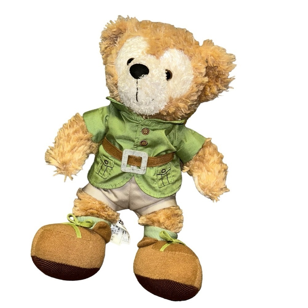 Disney Parks Duffy The Disney Bear on Safari Mickey stuffed Plush Toy